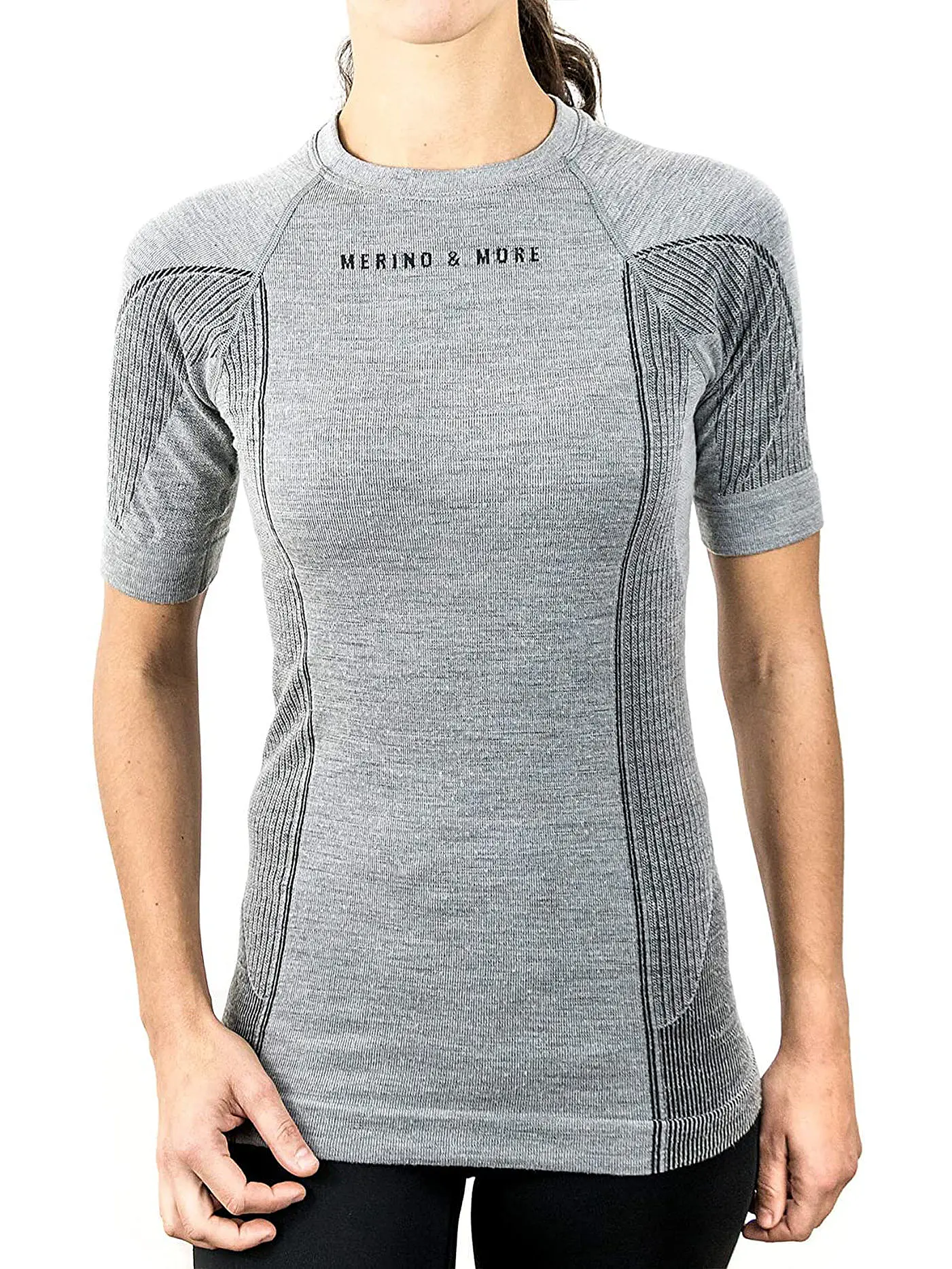 MERINO & MORE | Damen Funktionsshirt Shortsleeve | 